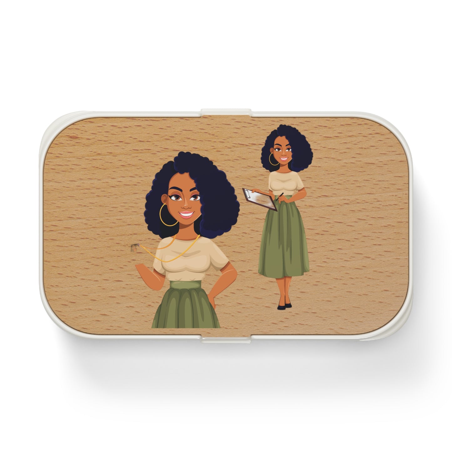 Business Woman Bento LunchBox (7125952659559)