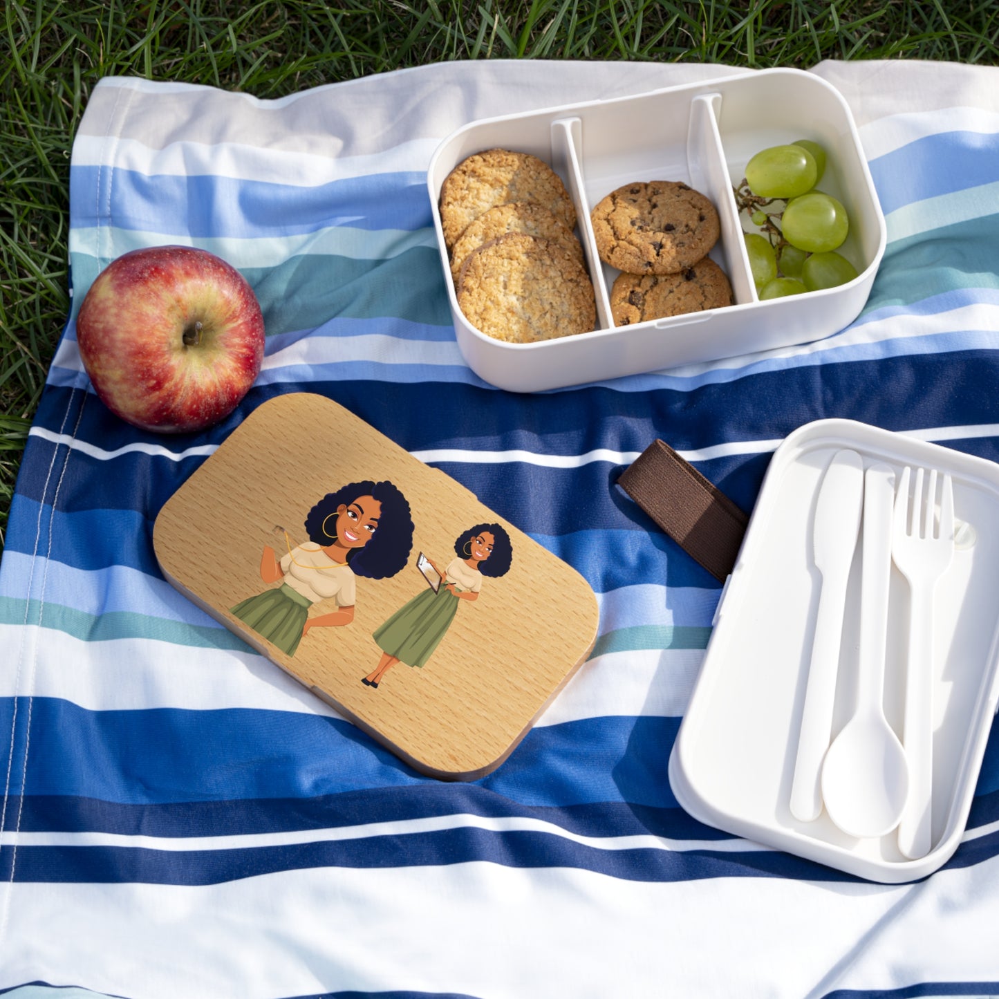 Business Woman Bento LunchBox (7125952659559)