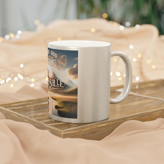 Coffee Lovers Metallic Mug (Silver/Gold) (7124784185447)