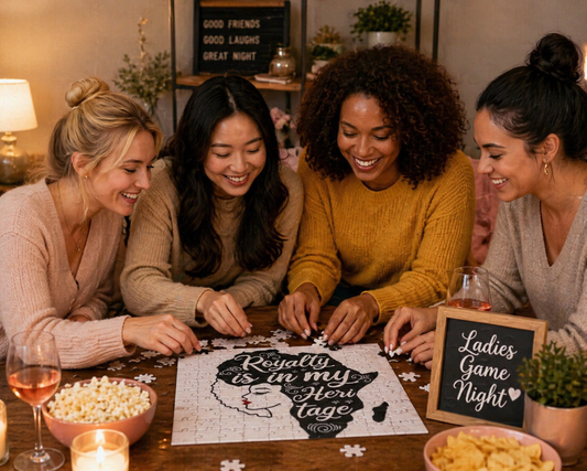 Royalty Is In My Heritage Adult Women Puzzle (110 Pieces)