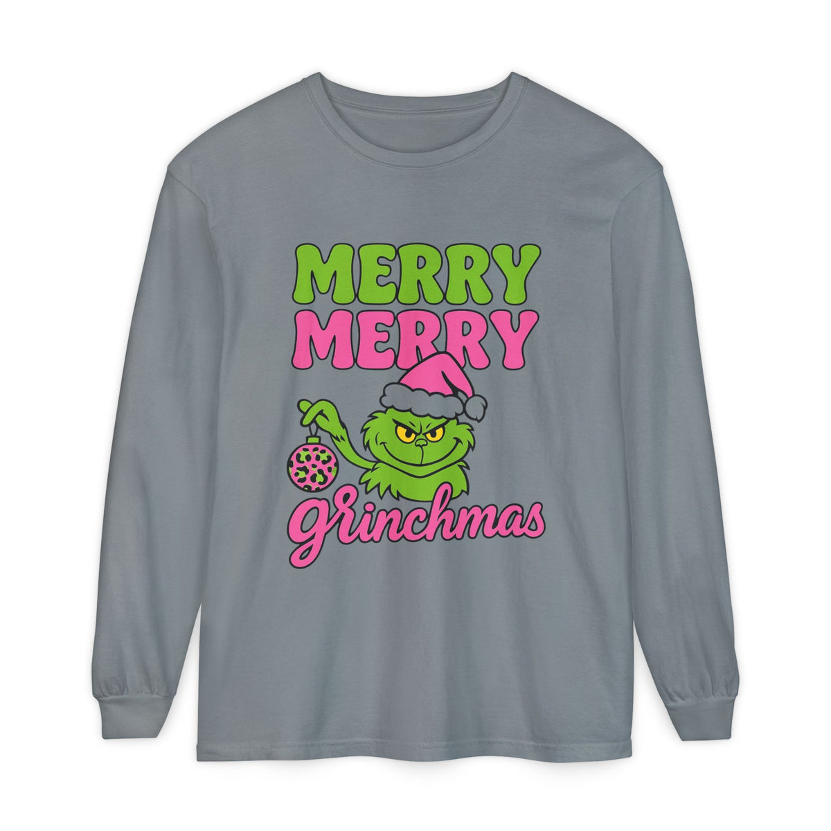Grinch 'Merry Merry Grinchmas' Long Sleeve Tee