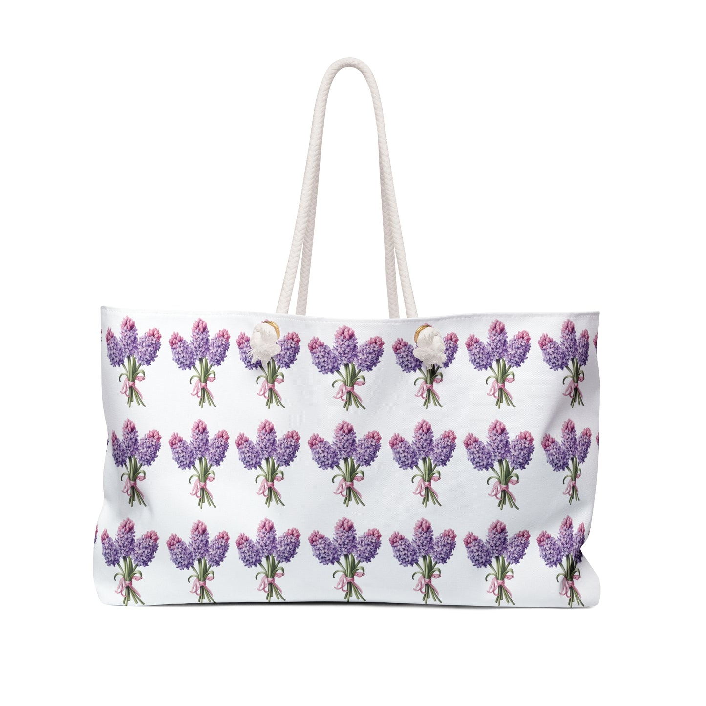 Floral Weekender Bag - Stylish Tote for Travel & Beach Days (7275174559847)