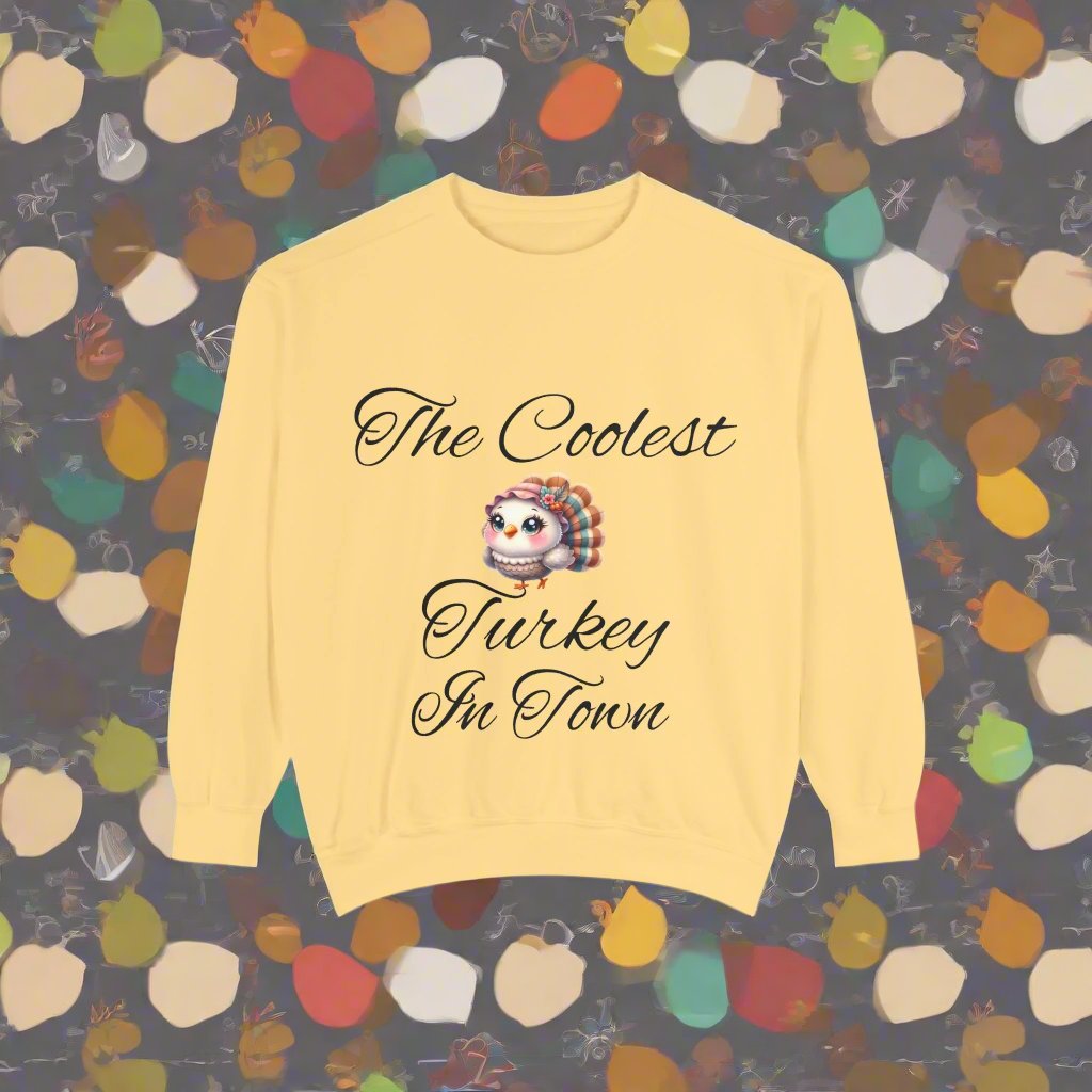 Unisex Garment-Dyed Sweatshirt (7154069504103)