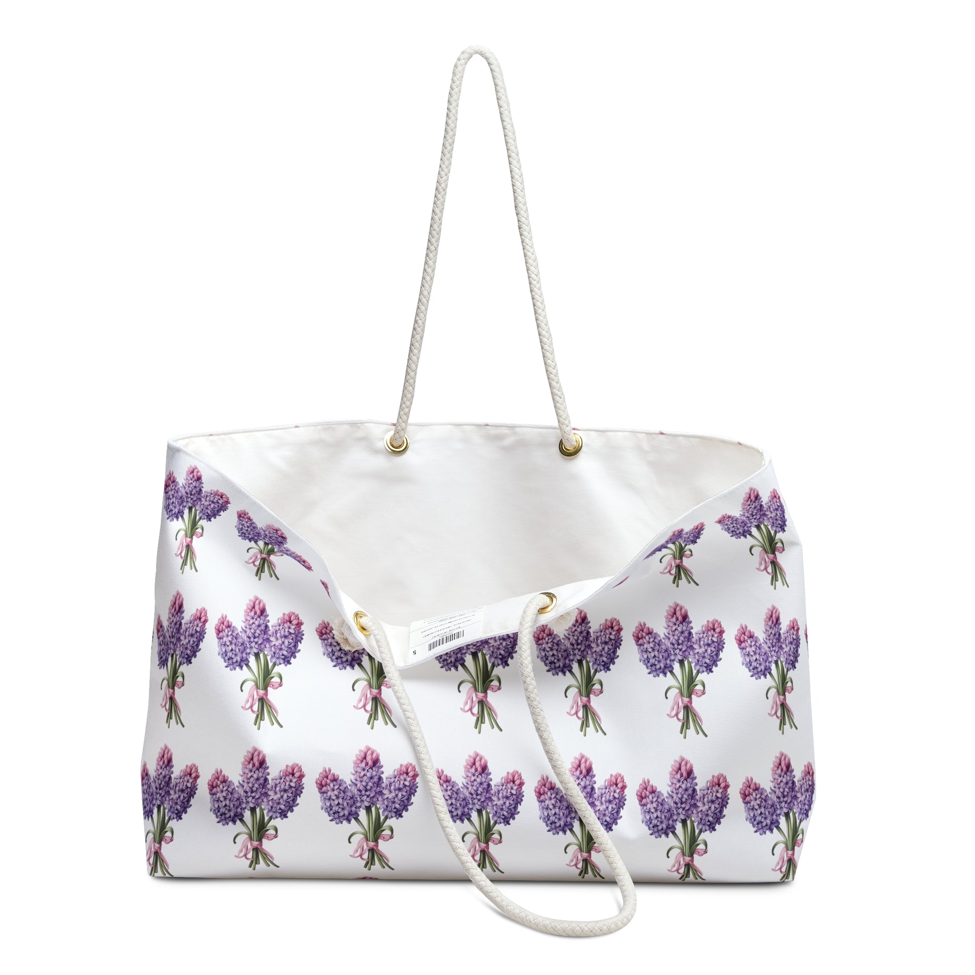 Floral Weekender Bag - Stylish Tote for Travel & Beach Days (7275174559847)